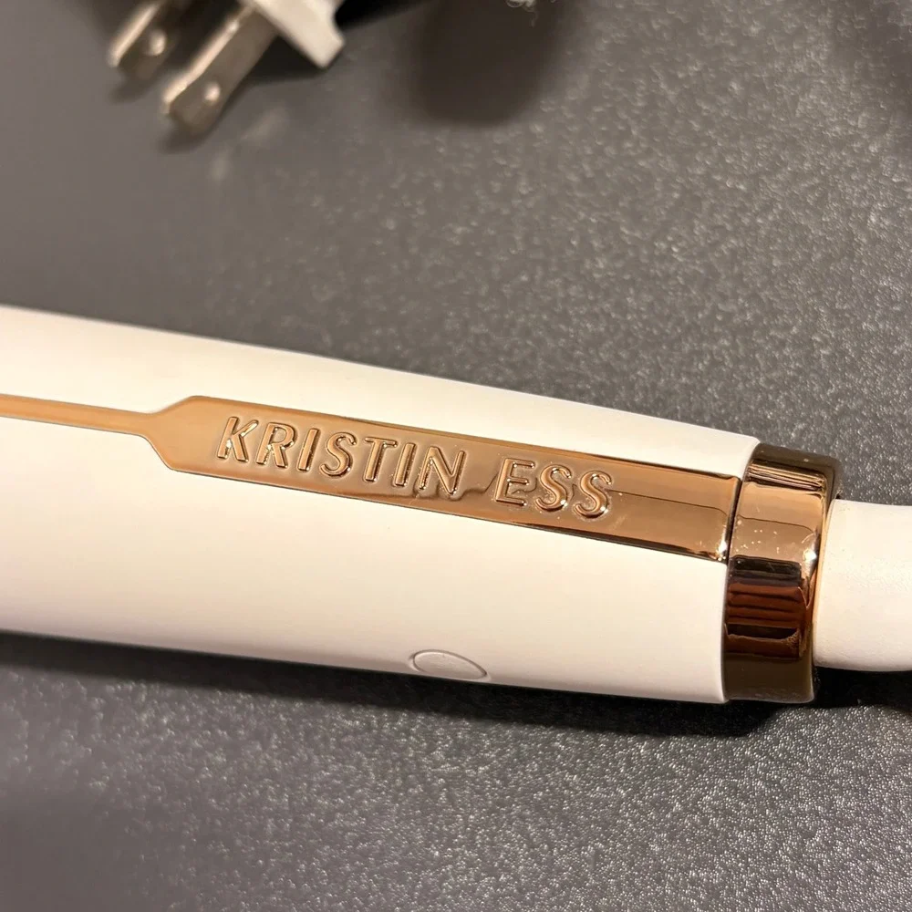 Kristin Ess Curling Wand Women OS White Gold Good Rose Gold Accents T-9/26